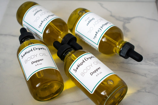 Dapper Body Body Oils – Sunkissed Organics